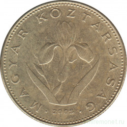 Монета. Венгрия. 20 форинтов 2005 год.
