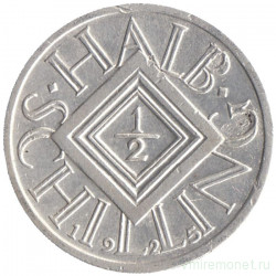 Монета. Австрия. 1/2 шиллинга 1925 год. 