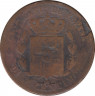 Монета. Испания. 10 сентимо 1877 год. рев.