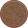 Монета. Германия. 2 цента 2006 год. (D). ав.