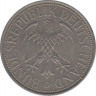 Монета. ФРГ. 1 марка 1993 год. Монетный двор - Мюнхен (D). рев.
