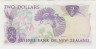 Банкнота. Новая Зеландия. 2 доллара 1981 - 1992 года. Тип 170c. рев.