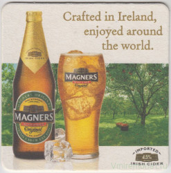 Подставка. Сидр "Magners". Создано в Ирландии...