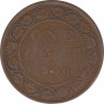 Монета. Канада. 1 цент 1906 год. ав.