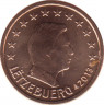 Монета. Люксембург. 1 цент 2013 год. ав.