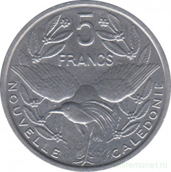 Монета. Новая Каледония. 5 франков 2005 год. 