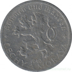 Монета. Богемия и Моравия. 20 геллеров 1940 год.