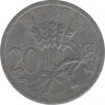 Монета. Богемия и Моравия. 20 геллеров 1940 год. рев.