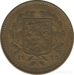 Монета. Финляндия. 10 марок 1929 год.