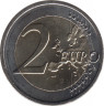 Монета. Люксембург. 2 евро 2024 год. 100 лет со дня введения в обращения монет с изображением литейщика.