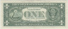 Банкнота. США. 1 доллар 2009 год. B. Тип 530. рев.