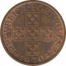 Монета. Португалия. 50 сентаво 1970 год.  ав.
