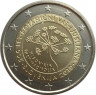 Монета. Словения. 2 евро 2010 год. 200 лет ботаническому саду в Любляне. ав