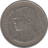 Монета. Тайланд. 1 бат 2001 (2544) год. рев.