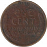 Монета. США. 1 цент 1910 год. рев.