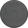Монета. Бельгия. 1 франк 1941 год. BELGIQUE-BELGIE. ав.