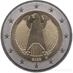 Монета. Германия. 2 евро 2023 год (G).