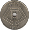 Монета. Бельгия. 5 сантимов 1939 год. BELGIE-BELGIQUE. ав.