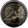 Монета. Монако. 2 евро 2022 год.