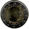 Монета. Монако. 2 евро 2022 год.