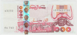 Банкнота. Алжир. 1000 франков 1998 год. Тип 142b(2).