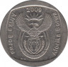 Монета. Южно-Африканская республика (ЮАР). 2 ранда 2009 год. ав.
