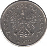 Монета. Польша. 50 грошей 2009 год. ав.