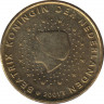 Монета. Нидерланды. 10 центов 2001 год. ав.