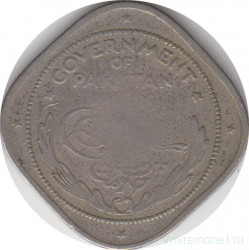 Монета. Пакистан. 2 анны 1948 год.
