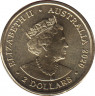 Монета. Австралия. 2 доллара 2020 год. Австралийские пожарные.