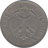 Монета. ФРГ. 1 марка 1973 год. Монетный двор - Мюнхен (D). рев.