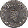  Монета. Румыния. 10 бань 2011 год. ав.