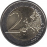 Монета. Германия. 2 евро 2021 год. Анхальт-Саксония (J). рев.