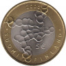 Монета. Финляндия. 5 евро 2008 год. 100 лет науке и исследованиям. рев.