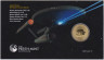 Монета. Тувалу. 1 доллар 2016 год. 50 лет сериалу "Звездный путь". "USS Enterprise NCC-1701". В конверте. открытка тыл.