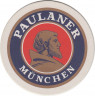 Подставка. Пиво  "Paulaner". лиц.