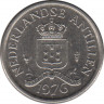 Монета. Нидерландские Антильские острова. 10 центов 1976 год. ав.
