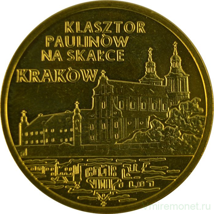 Монета. Польша. 2 злотых 2011 год. Краков.