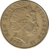 Монета. Новая Зеландия. 1 доллар 2003 год. ав.
