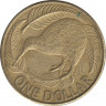 Монета. Новая Зеландия. 1 доллар 2003 год. рев.