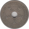 Монета. Свободное государство Конго (Бельгийское Конго). 10 сантимов 1908 год. рев.