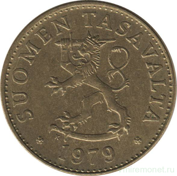 Монета. Финляндия. 50 пенни 1979 год. 