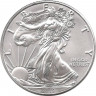 Монета. США. 1 доллар 2019 год. Шагающая свобода.