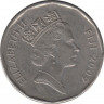 Монета. Фиджи. 50 центов 2009 год. ав.