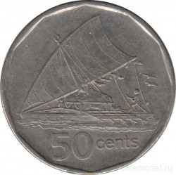 Монета. Фиджи. 50 центов 2009 год.