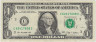 Банкнота. США. 1 доллар 2009 год. C. Тип 530. ав.