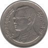 Монета. Тайланд. 1 бат 2000 (2543) год. рев.