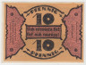 Бона. Нотгельд. Германия. Город Доберан. 10 пфеннигов 1922 год. Вариант 276.3.1. ав.
