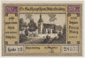 Бона. Нотгельд. Германия. Город Хохенфридеберг. 50 пфеннигов 1922 год. Вариант 620.1.а.2.2. рев.
