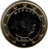 Монета. Монако. 1 евро 2022 год.